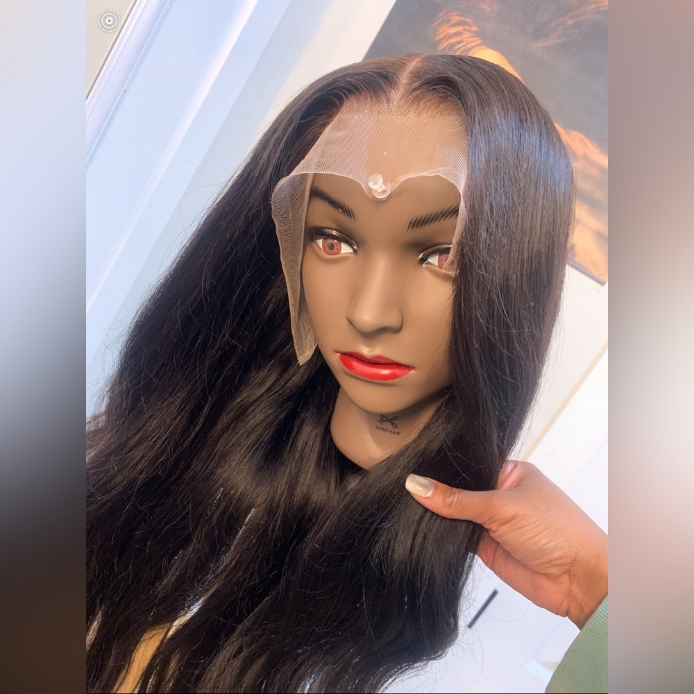 100% GLUE LESS HUMAN HAIR WIG